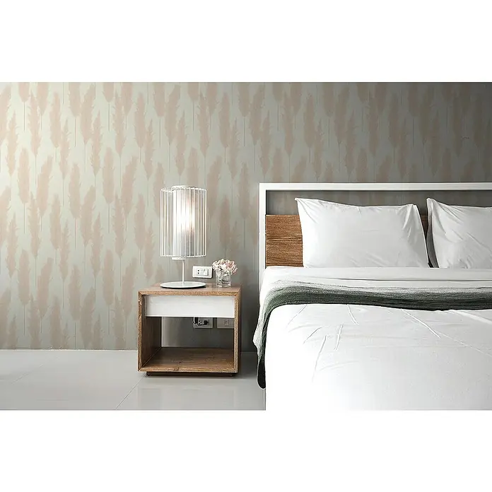Tadessi Vliestapete M1-No.1755 - Creme, Floral, 10,05 x 0,53 m