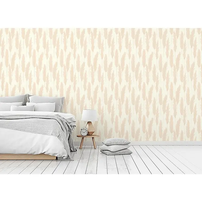 Tadessi Vliestapete M1-No.1755 - Creme, Floral, 10,05 x 0,53 m
