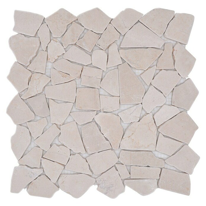 Mozaik pločica Uni CIOT 30/13  (30,5 x 30,5 cm, Bijele boje, Mat) | BAUHAUS