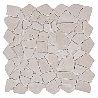 Mozaik pločica Uni CIOT 30/13 (30,5 x 30,5 cm, Bijele boje, Mat)