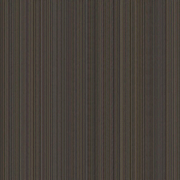 Tadessi Vliestapete M1-No.880 - Schwarz, Streifen, 10,05 x 0,7 m - Muster aus dünnen, vertikalen goldenen Linien auf dunklem Hintergrund.