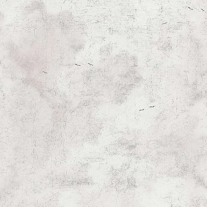 Tadessi Vliestapete M1-No.493 - Weiß, Sonstiges, 10,05 x 0,53 m - Weiße und hellgraue strukturierte Tapete mit subtilem Krakelé-Effekt und Used-Look-Mustern.