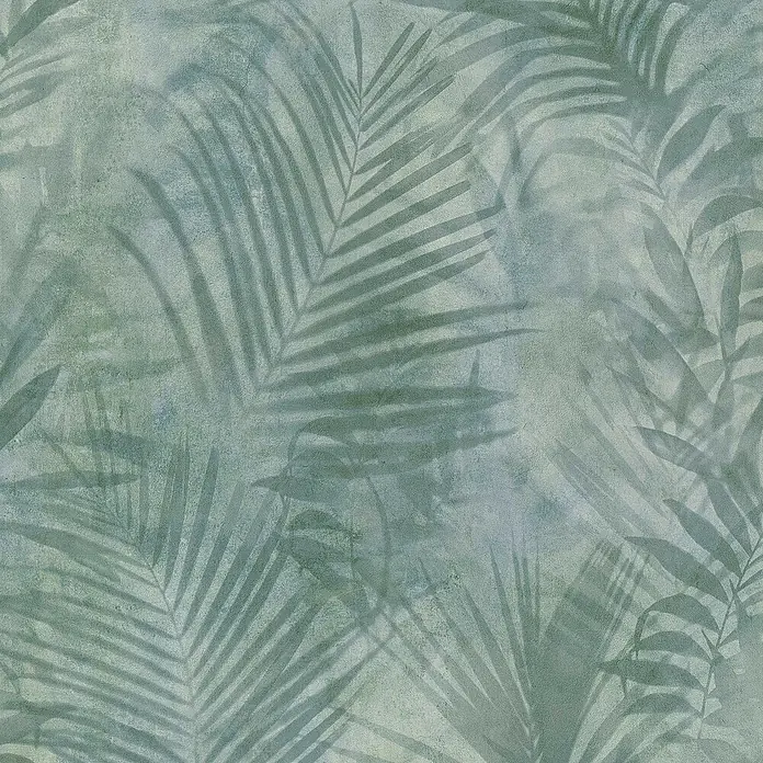 Tadessi Vliestapete M1-No.384 - Blau, Floral, 10,05 x 0,53 m
