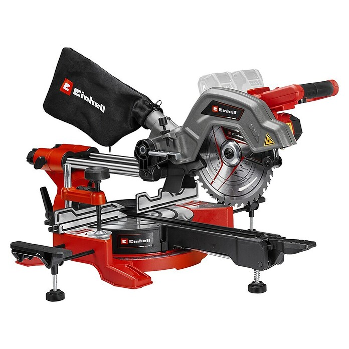 Einhell Akku-Kapp- & Gehrungssäge TE-SM 36/8 L Li-Solo (Ohne Akku, Durchmesser Sägeblatt: 216 mm, 36 V, 3 000 U/min) | BAUHAUS