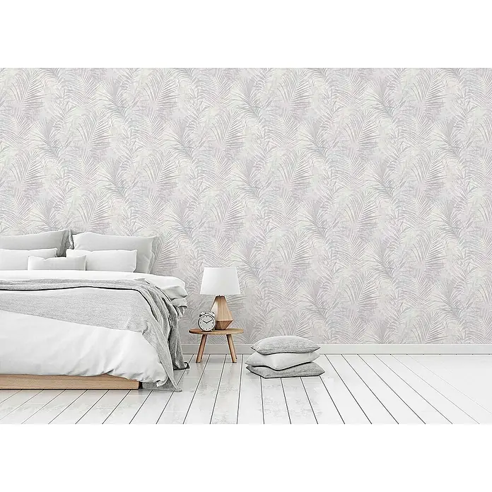 Tadessi Vliestapete M1-No.387 - Grau, Floral, 10,05 x 0,53 m