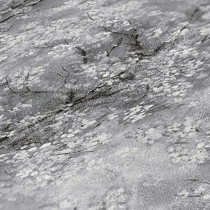 Tadessi Vliestapete M1-No.408 - Schwarz, Floral, 10,05 x 0,53 m