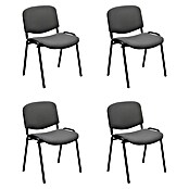 Unisit Silla Dado (Gris, Textil, 4 ud.) | BAUHAUS