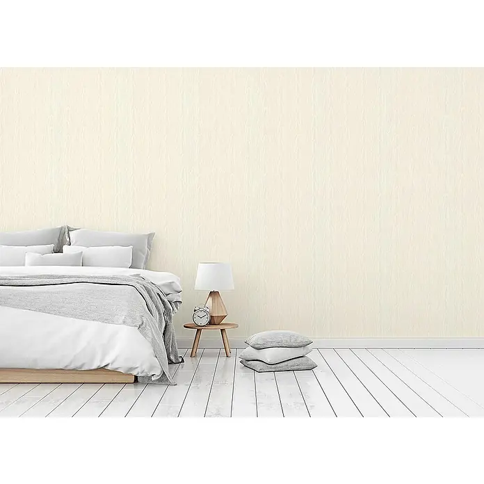 Tadessi Vliestapete M1-No.2213 - Creme, Uni, 10,05 x 0,53 m