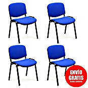 Unisit Silla Dado (Azul, Textil, 4 ud.) | BAUHAUS