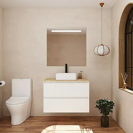 Conjunto de mueble de baño White