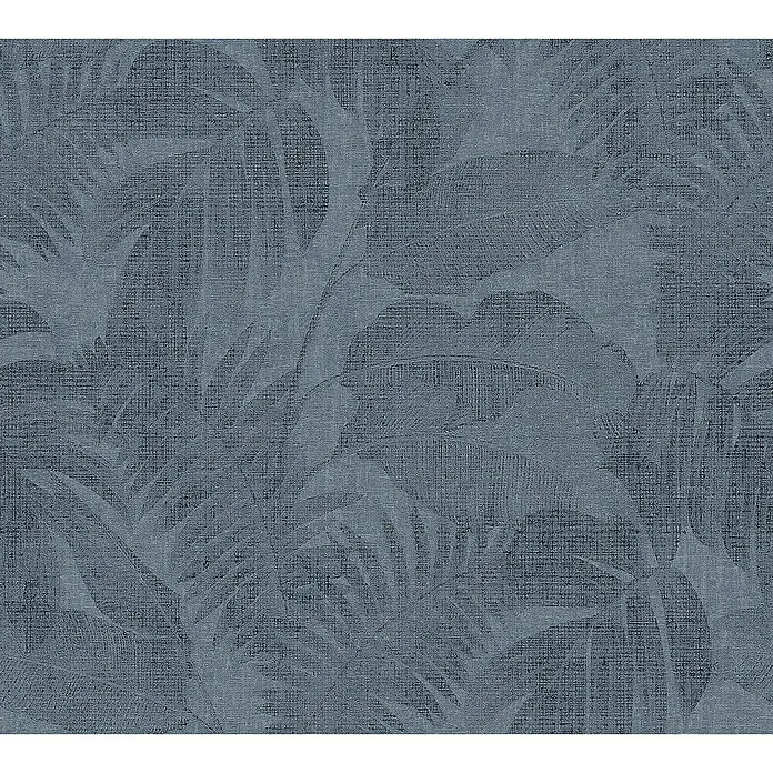 Tadessi Vliestapete M1-No.1661 - Blau, Floral, 10,05 x 0,53 m