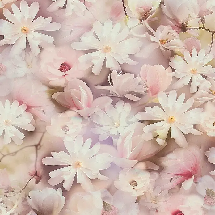 Tadessi Vliestapete M1-No.3561 - Rosa, Floral, 10,05 x 0,53 m