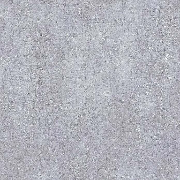 Tadessi Vliestapete M1-No.584 - Grau, Steinoptik, 10,05 x 0,53 m - Hellgraue, texturierte Tapete mit gebrauchter, melierter Oberfläche, die an gealterten Putz oder Beton erinnert.