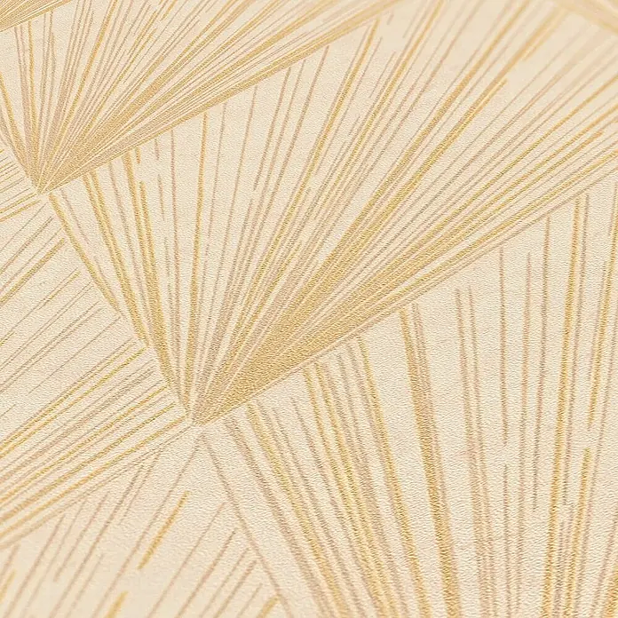 Tadessi Vliestapete M1-No.620 - Gelb, Grafisch, 10,05 x 0,53 m