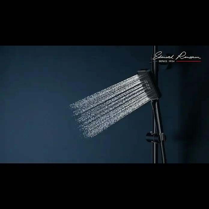 Rousseau Sistema de ducha Piano - monomando, Número de tipos de chorro: 3 ud., Cromo - Columna de ducha PIANO - Sistema de Ducha Piano con DUCHA HIGINICA