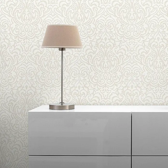 Tadessi Vliestapete M1-No.3845 - Creme, Ornament, 10,05 x 0,53 m