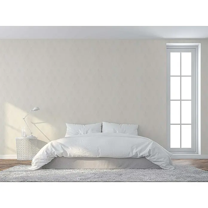Tadessi Vliestapete M1-No.1664 - Weiß, Grafisch, 10,05 x 0,53 m