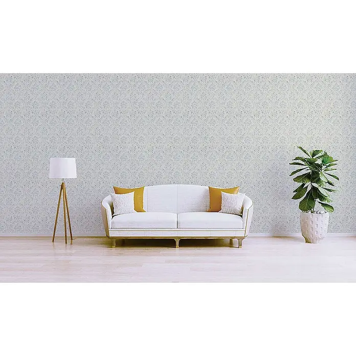 Tadessi Vliestapete M1-No.2189 - Grau, Ornament, 10,05 x 0,53 m