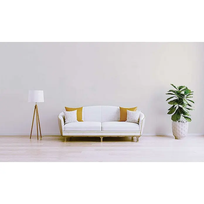 Tadessi Vliestapete M1-No.2133 - Creme, Uni, 10,05 x 0,53 m