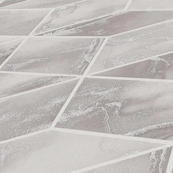 Tadessi Vliestapete M1-No.617 - Grau, Grafisch, 10,05 x 0,53 m