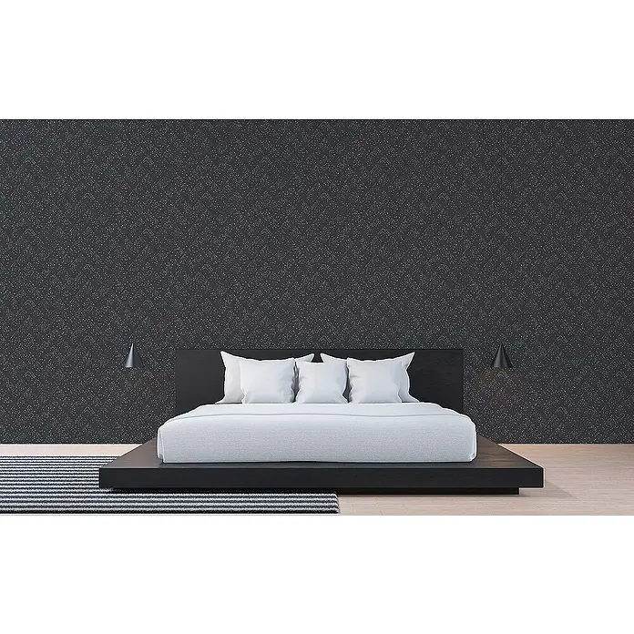 Tadessi Vliestapete M1-No.1659 - Schwarz, Grafisch, 10,05 x 0,53 m