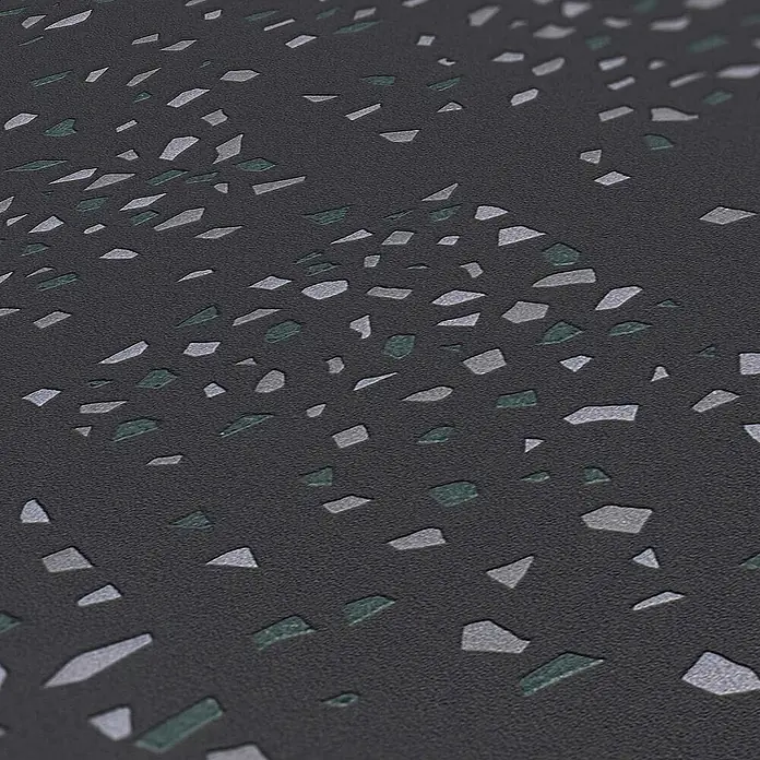 Tadessi Vliestapete M1-No.1659 - Schwarz, Grafisch, 10,05 x 0,53 m