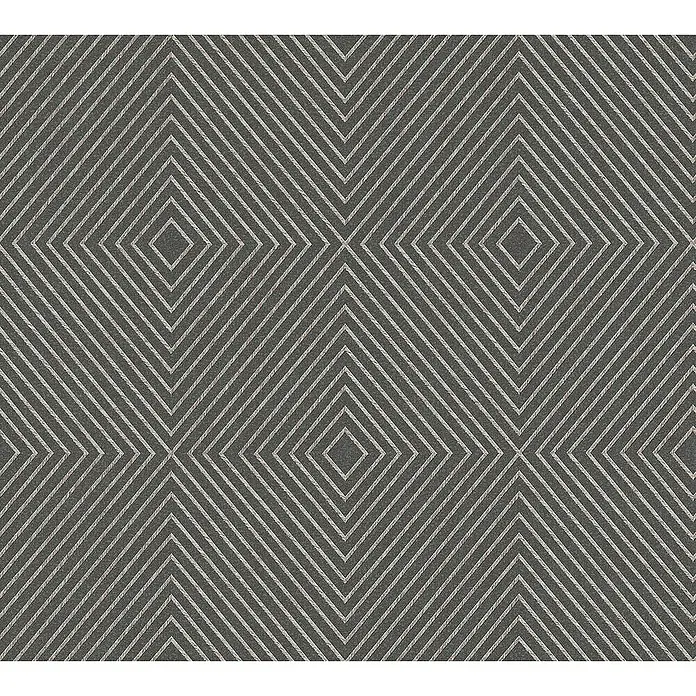 Tadessi Vliestapete M1-No.1583 - Grau, Grafisch, 10,05 x 0,53 m