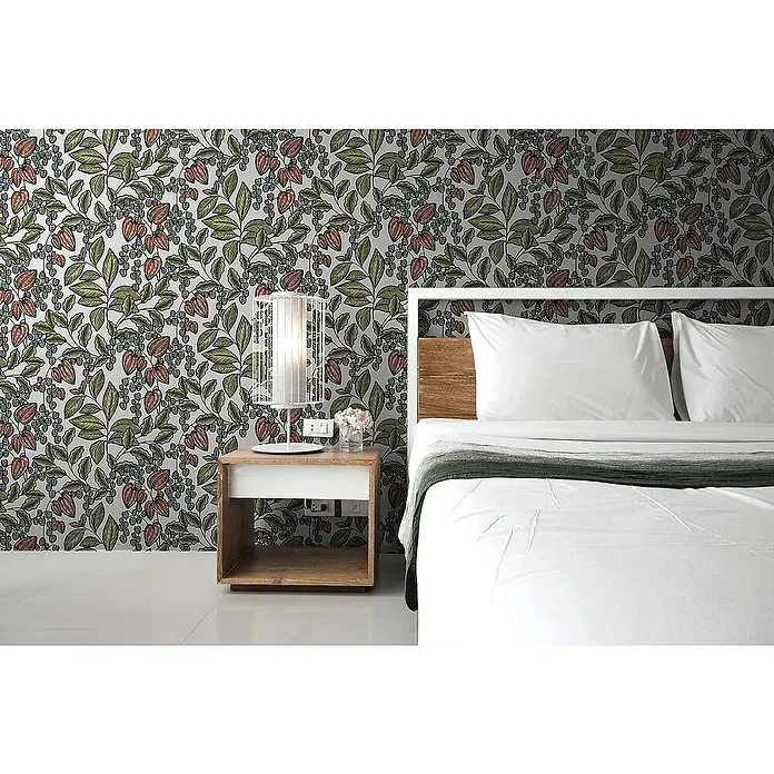 Tadessi Vliestapete M1-No.564 - Mehrfarbig, Floral, 10,05 x 0,53 m