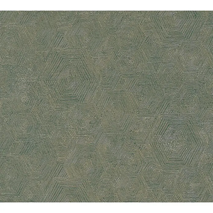 Tadessi Vliestapete M1-No.1834 - Blau, Grafisch, 10,05 x 0,53 m