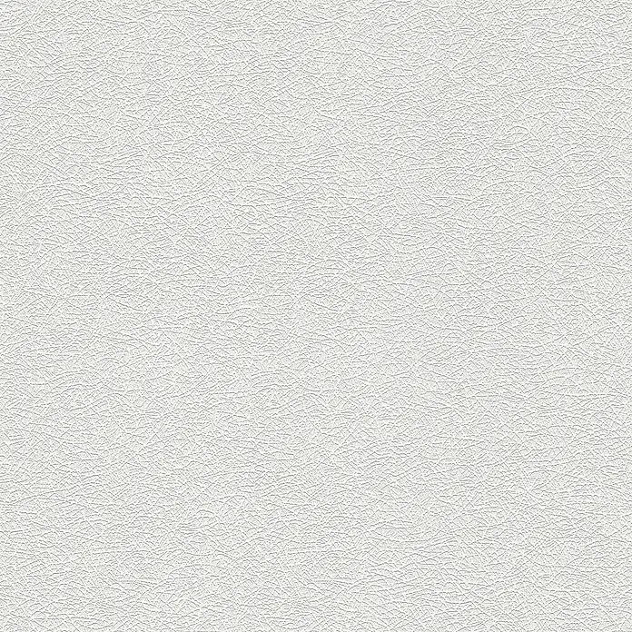 Tadessi Vliestapete M1-No.2057 - Weiß, Uni, 10,05 x 0,53 m