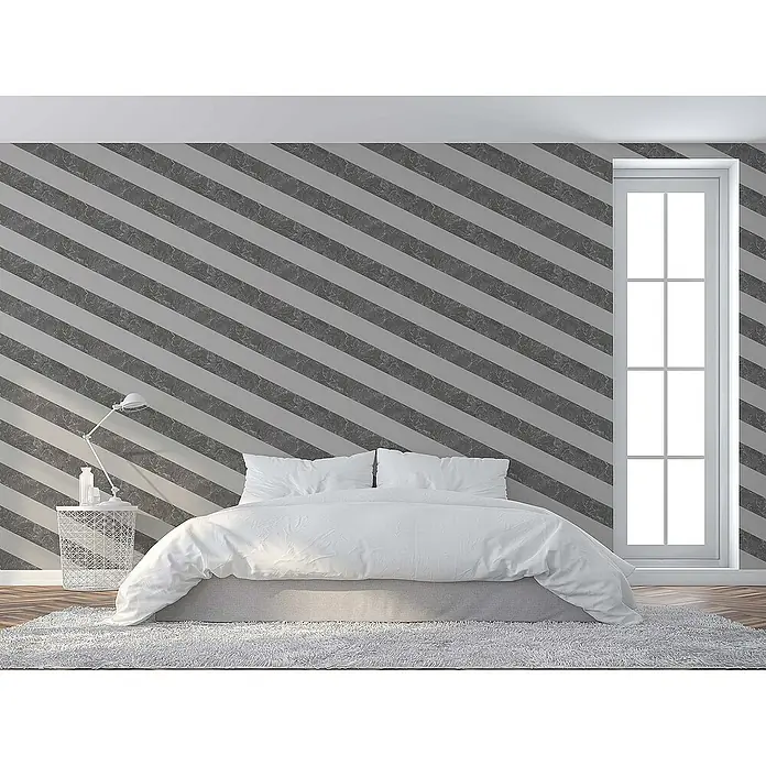 Tadessi Vliestapete M1-No.680 - Grau, Steinoptik, 10,05 x 0,53 m