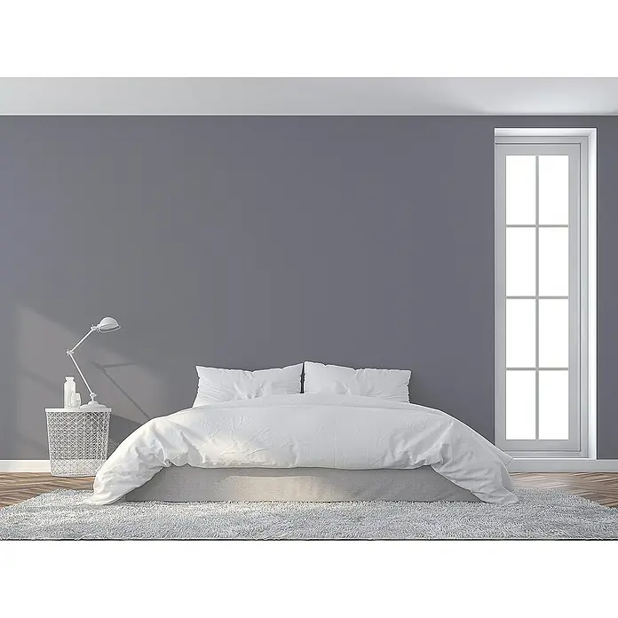Tadessi Vliestapete M1-No.1045 - Grau, Uni, 10,05 x 0,53 m