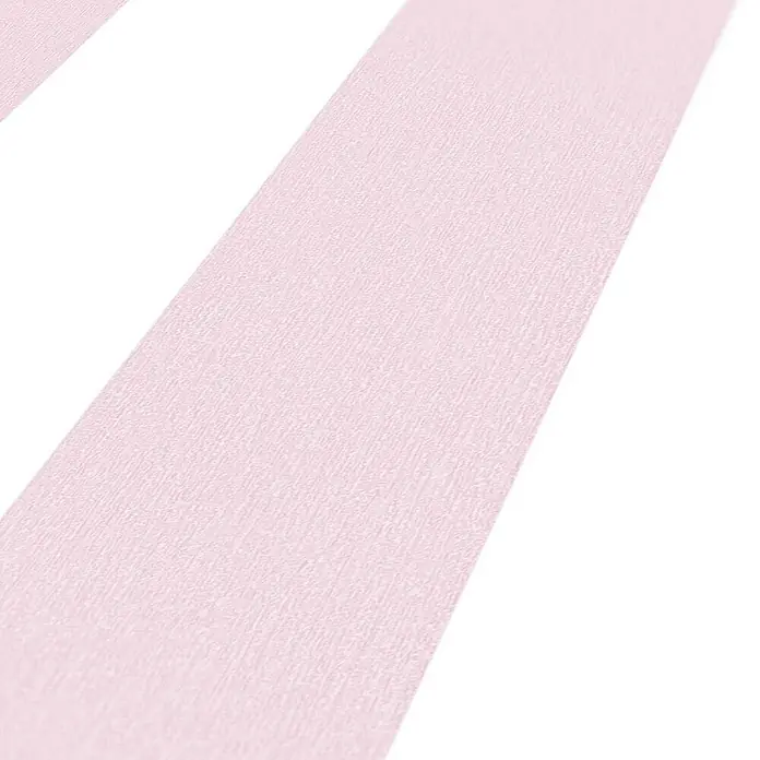 Tadessi Vliestapete M1-No.768 - Rosa, Streifen, 10,05 x 0,53 m - Strukturiertes hellrosa Band.