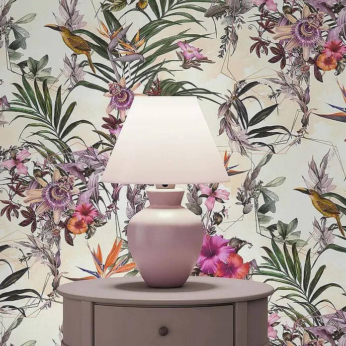 Tadessi Vliestapete M1-No.792 - Grün, Floral, 10,05 x 0,53 m