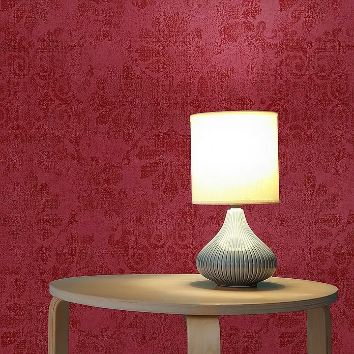 Tadessi Vliestapete M1-No.2328 - Rot, Ornament, 10,05 x 0,53 m
