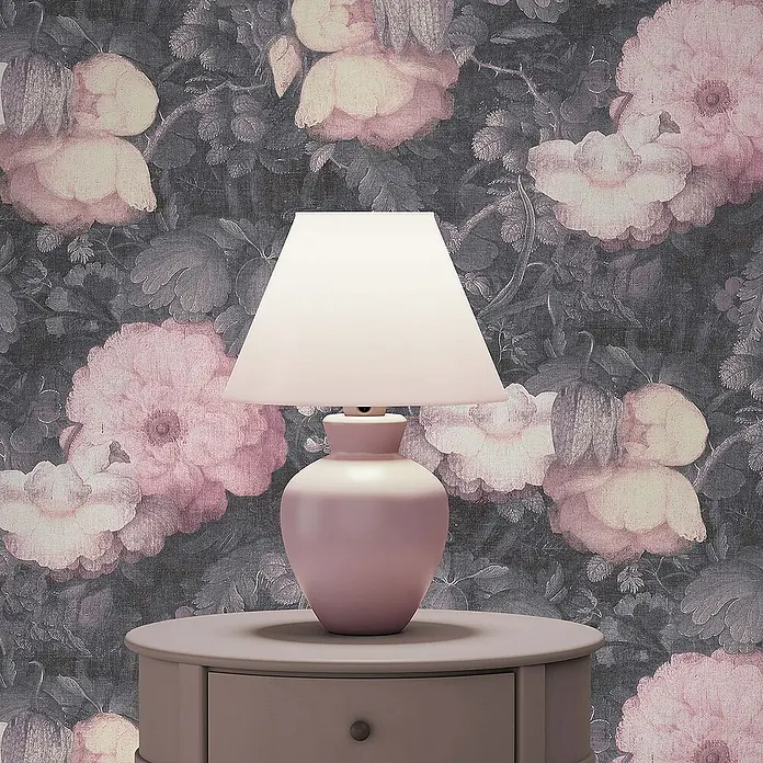 Tadessi Vliestapete M1-No.276 - Rosa, Floral, 10,05 x 0,53 m
