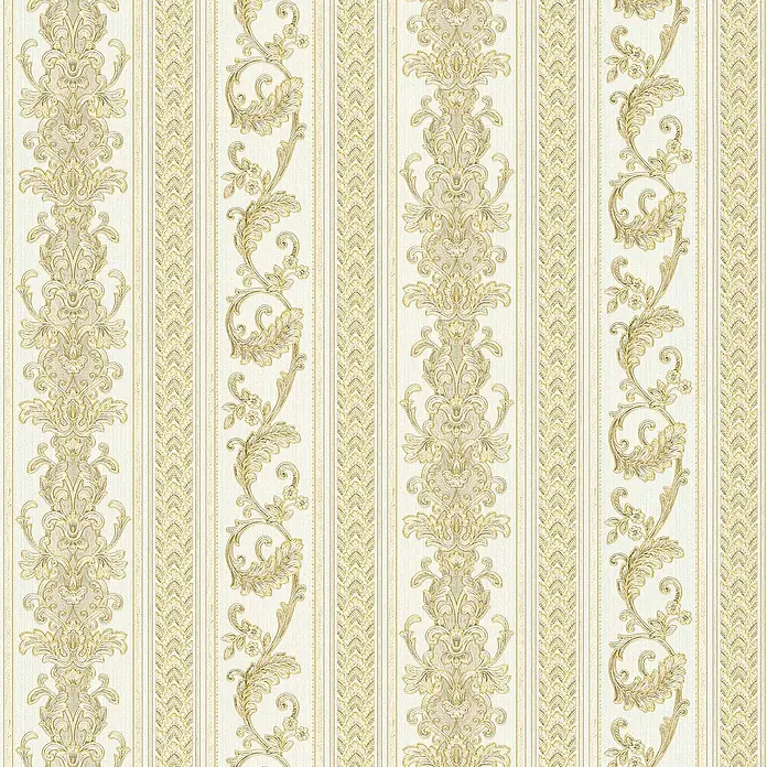 Tadessi Vliestapete M1-No.77 - Creme, Ornament, 10,05 x 0,53 m