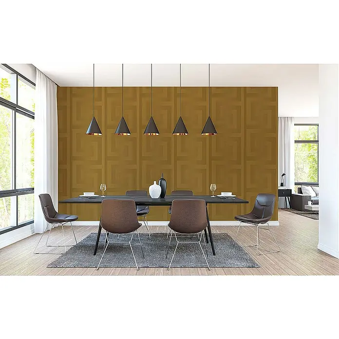 Tadessi Vliestapete M1-No.875 - Gold, Uni, 10,05 x 0,7 m