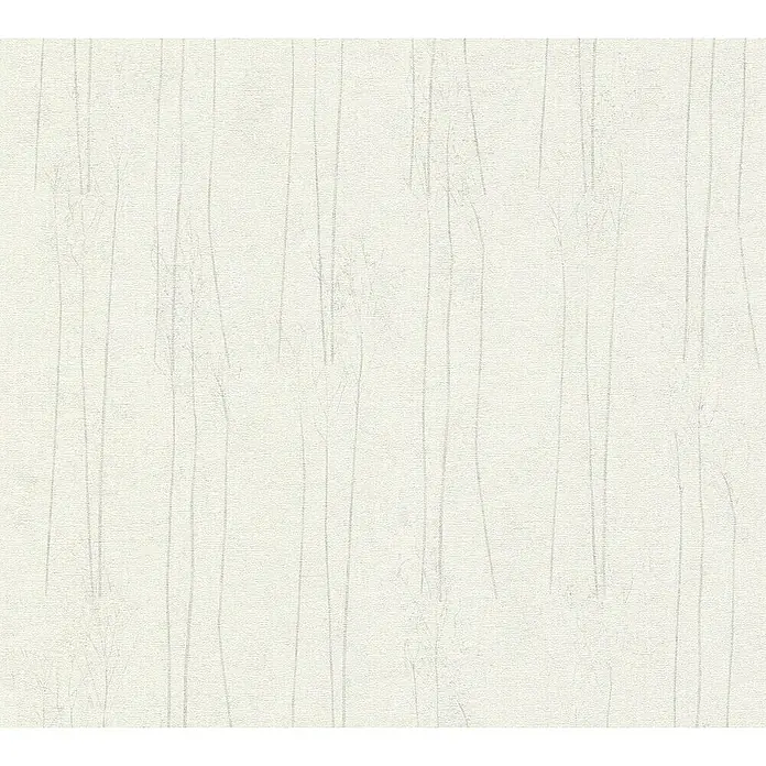 Tadessi Vliestapete M1-No.1743 - Grau, Floral, 10,05 x 0,53 m