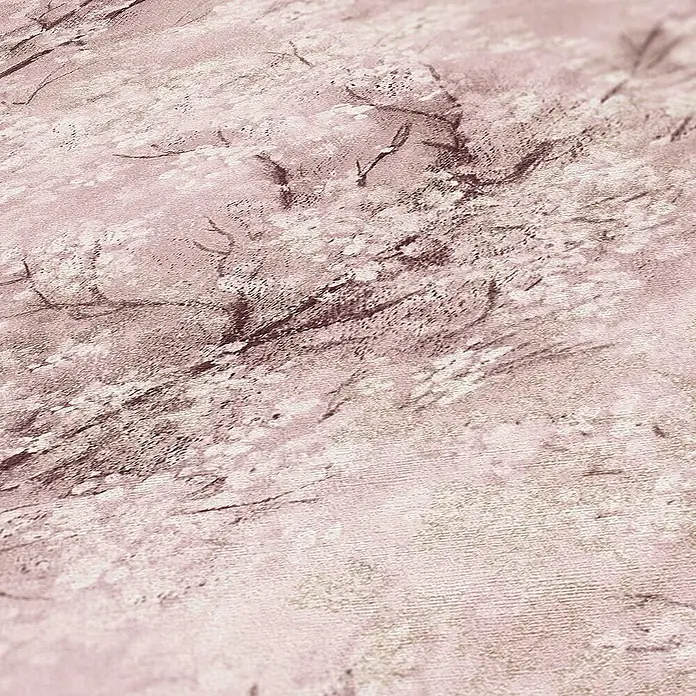 Tadessi Vliestapete M1-No.411 - Rosa, Floral, 10,05 x 0,53 m
