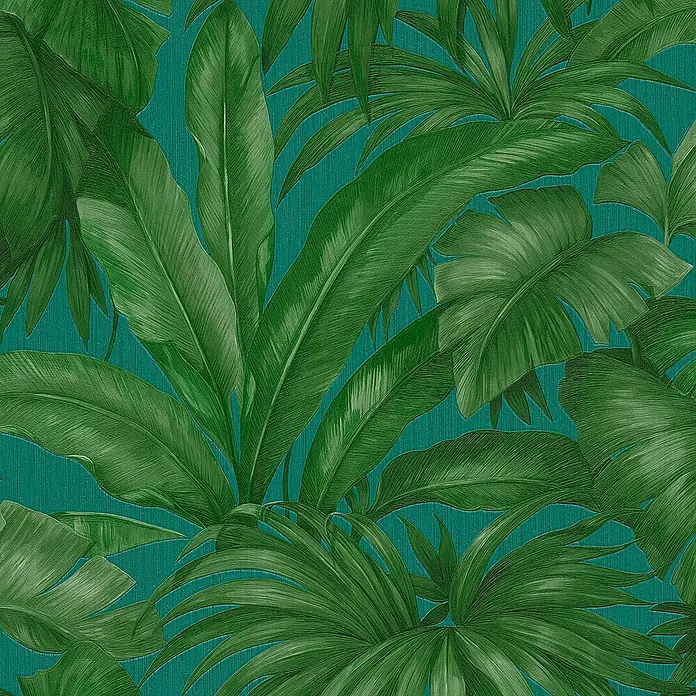 Tadessi Vliestapete M1-No.926 - Blau, Floral, 10,05 x 0,7 m