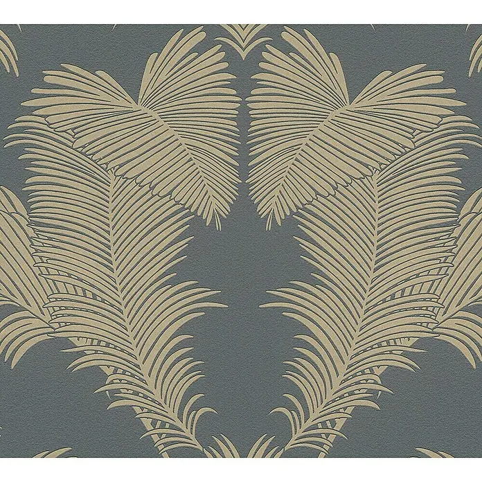 Tadessi Vliestapete M1-No.1690 - Grau, Floral, 10,05 x 0,53 m