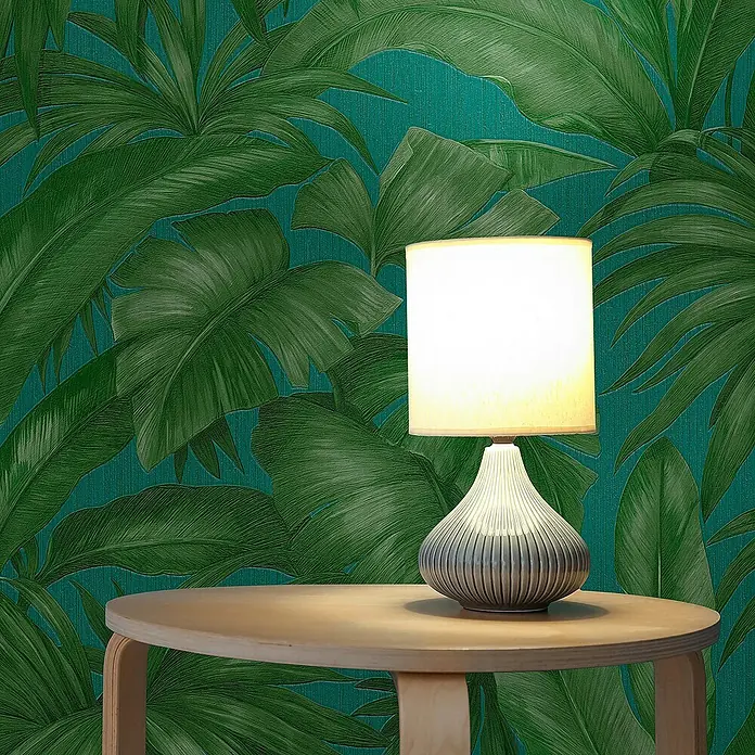 Tadessi Vliestapete M1-No.926 - Blau, Floral, 10,05 x 0,7 m