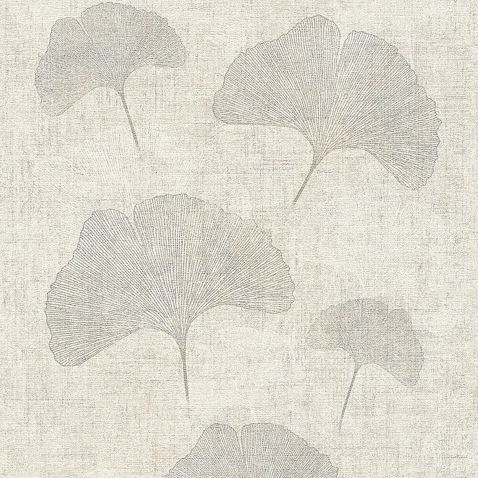 Tadessi Vliestapete M1-No.57 - Silber, Floral, 10,05 x 0,53 m