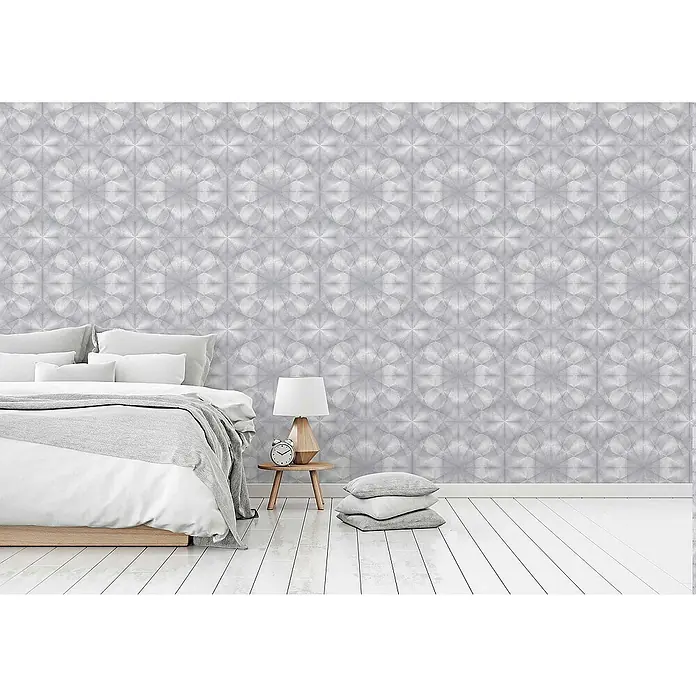 Tadessi Vliestapete M1-No.1810 - Grau, 3D-Optik, 10,05 x 0,53 m
