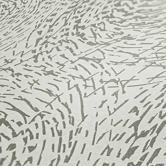 Tadessi Vliestapete M1-No.2377 - Silber, Grafisch, 10,05 x 0,53 m