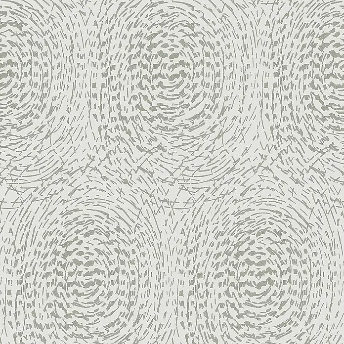 Tadessi Vliestapete M1-No.2377 - Silber, Grafisch, 10,05 x 0,53 m