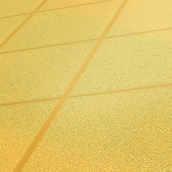 Tadessi Vliestapete M1-No.2198 - Gelb, Grafisch, 10,05 x 0,53 m
