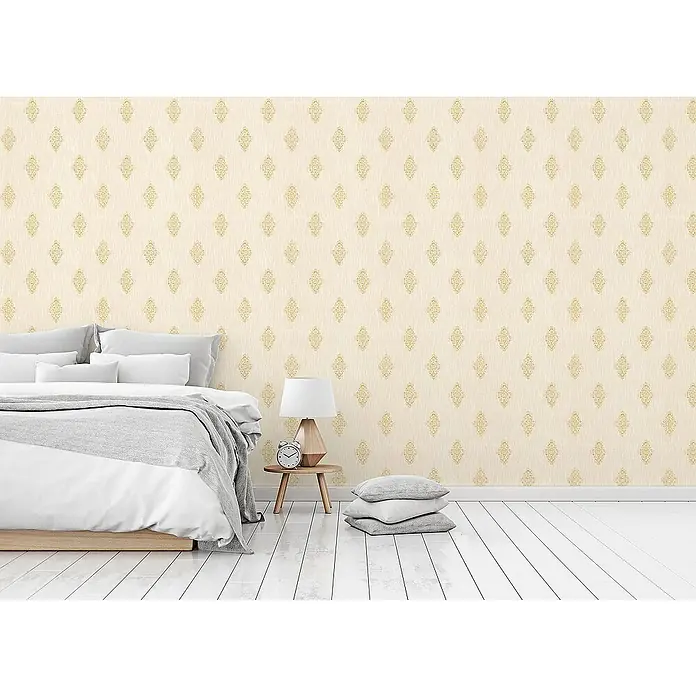 Tadessi Vliestapete M1-No.2262 - Creme, Ornament, 10,05 x 0,53 m
