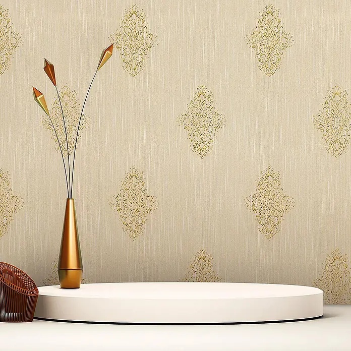 Tadessi Vliestapete M1-No.2262 - Creme, Ornament, 10,05 x 0,53 m